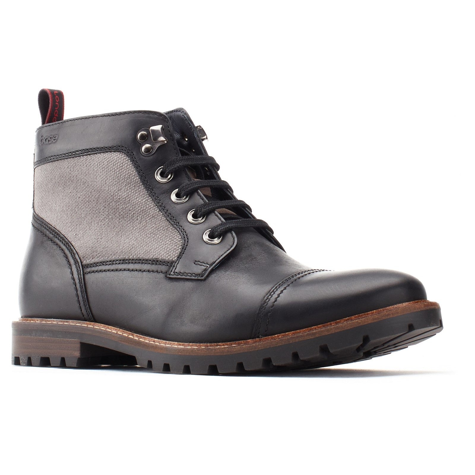 Base Trenton Toe Cap Boots