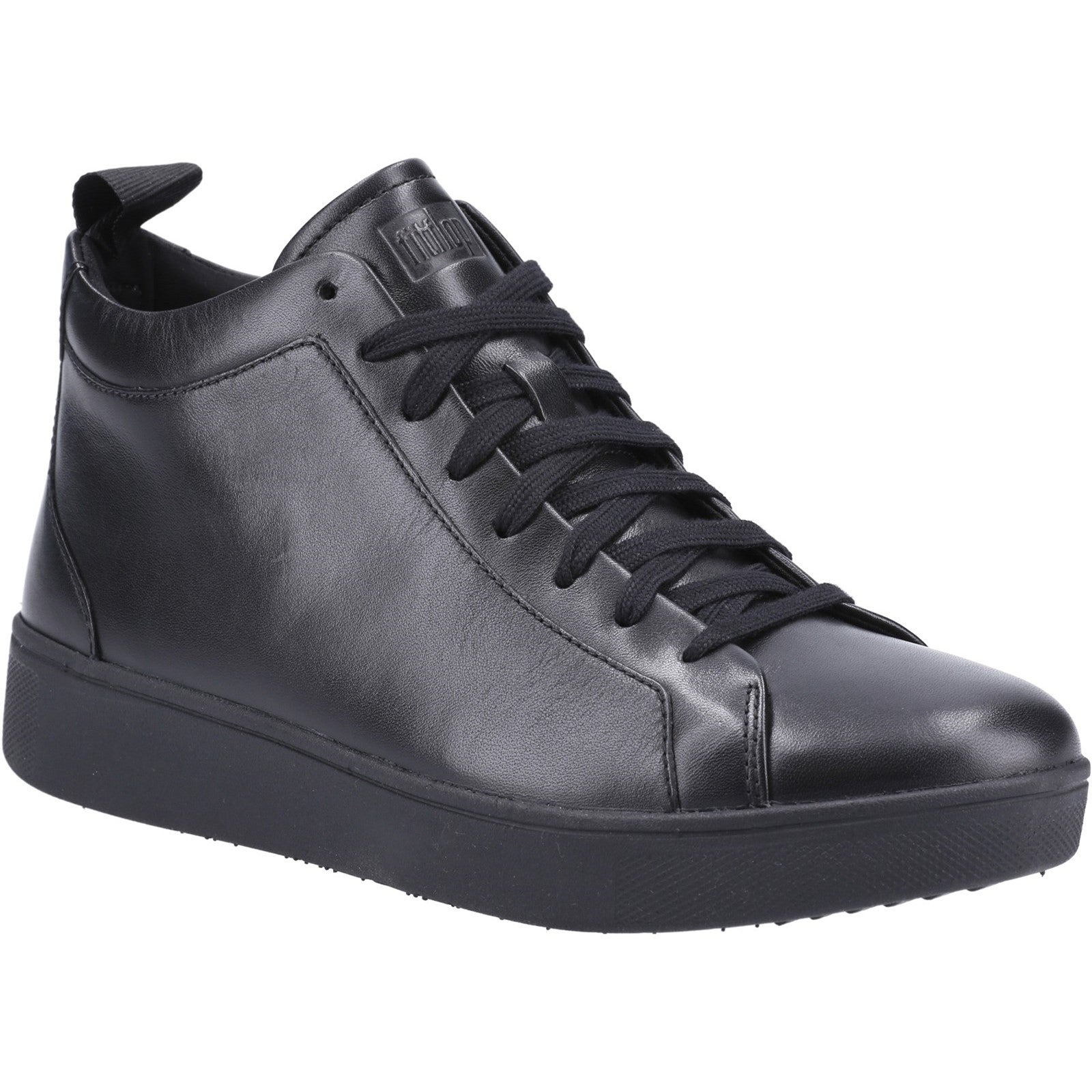 Fitflop Rally Leather High-Top Trainers