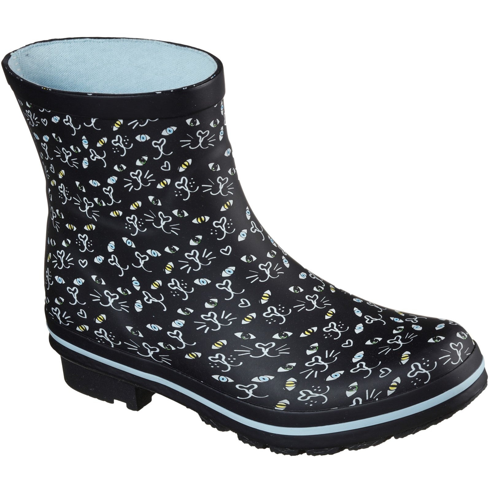 Skechers BOBS Rain Check Misty Eye Wellington Boots