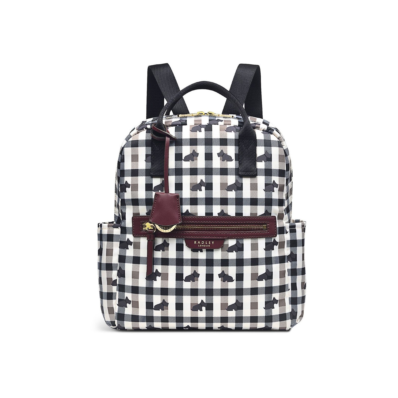 Radley Finsbury Park Checked Dog Backpack