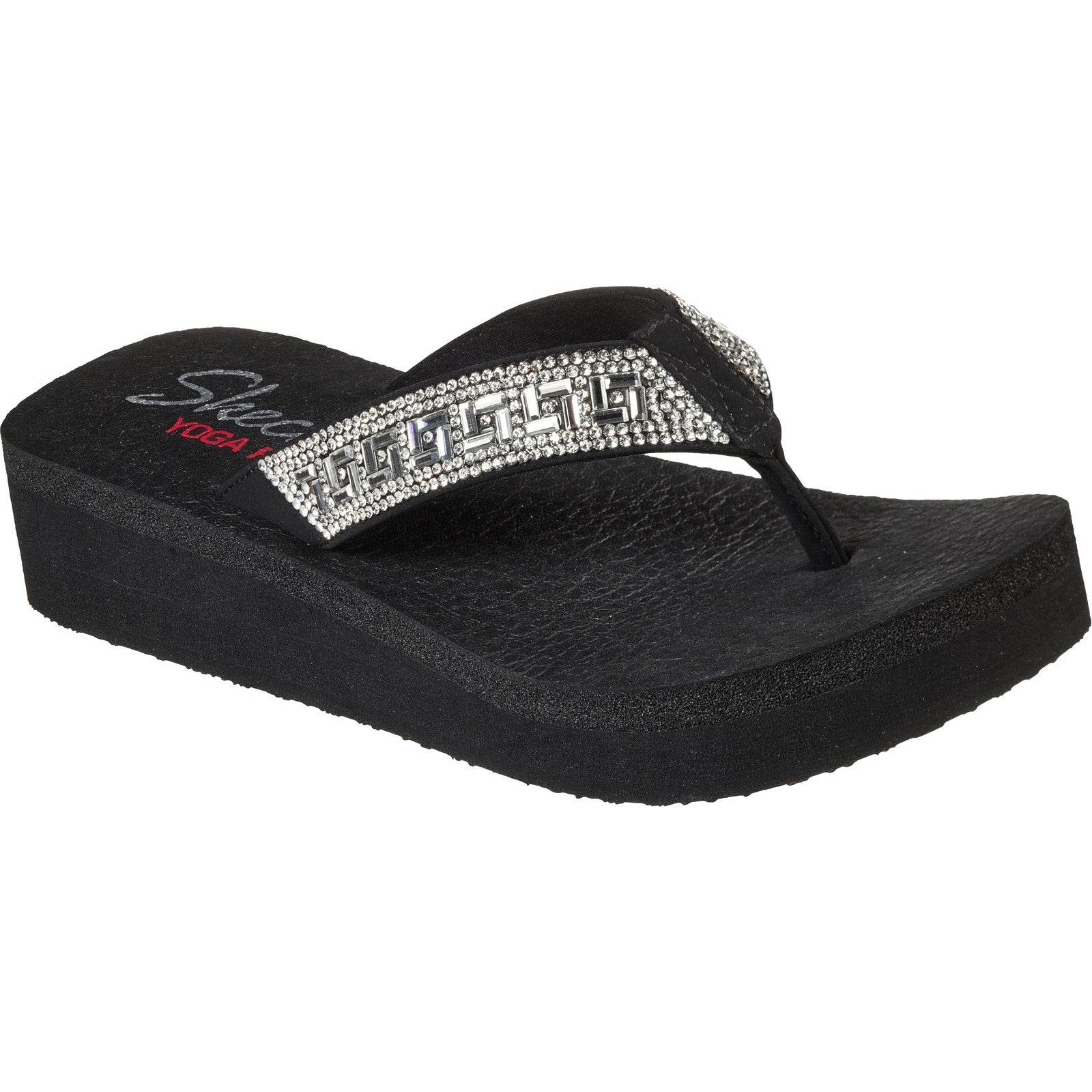 Skechers Vinyasa Geo-Queen Toe Post Sandals