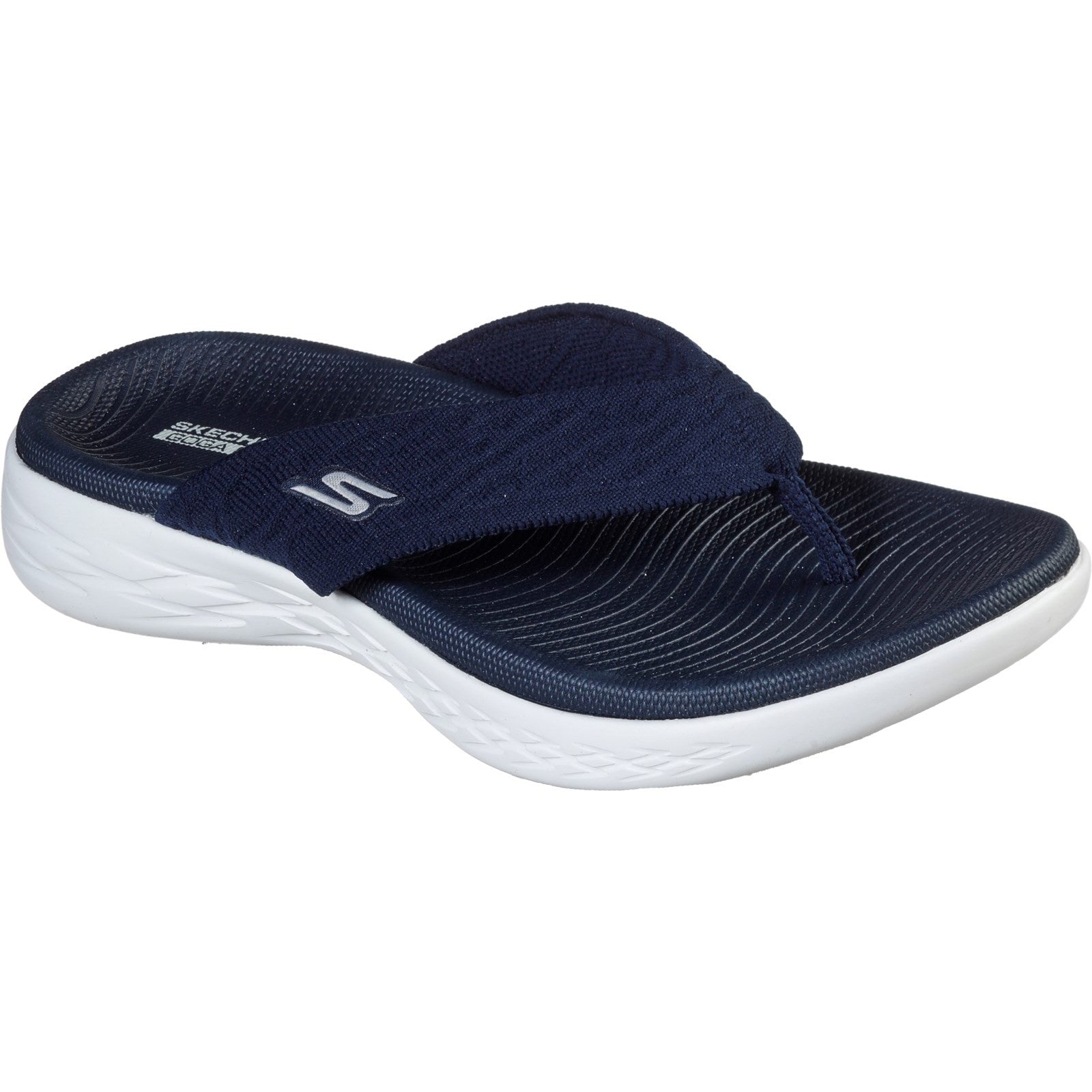 Skechers On-The-Go 600 Sunny Toe Post Slippers