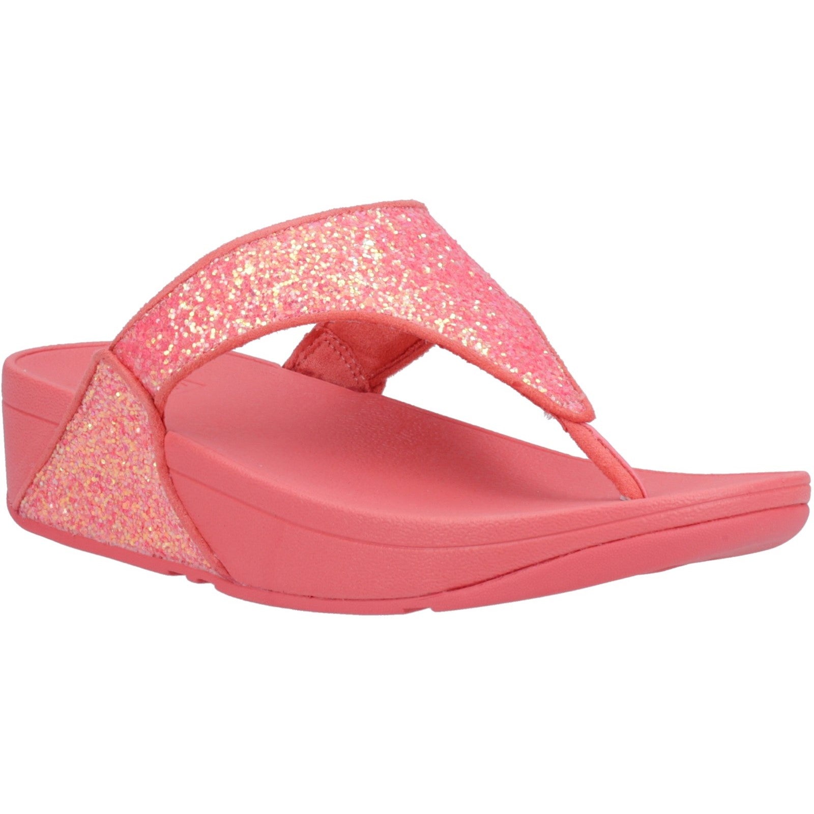 Fitflop Lulu Glitter Toe-Post Sandals