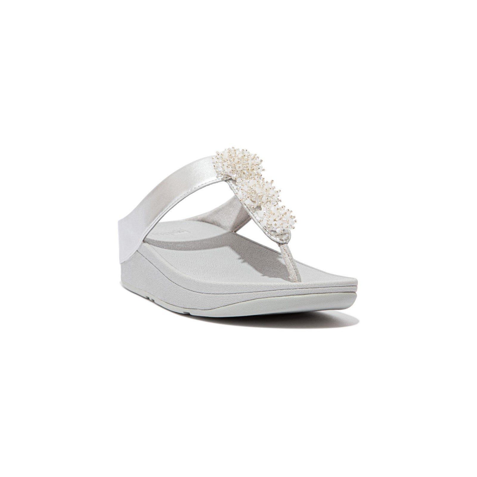 Fit Flop Fino Bead-Cluster Toe-Post Sandals