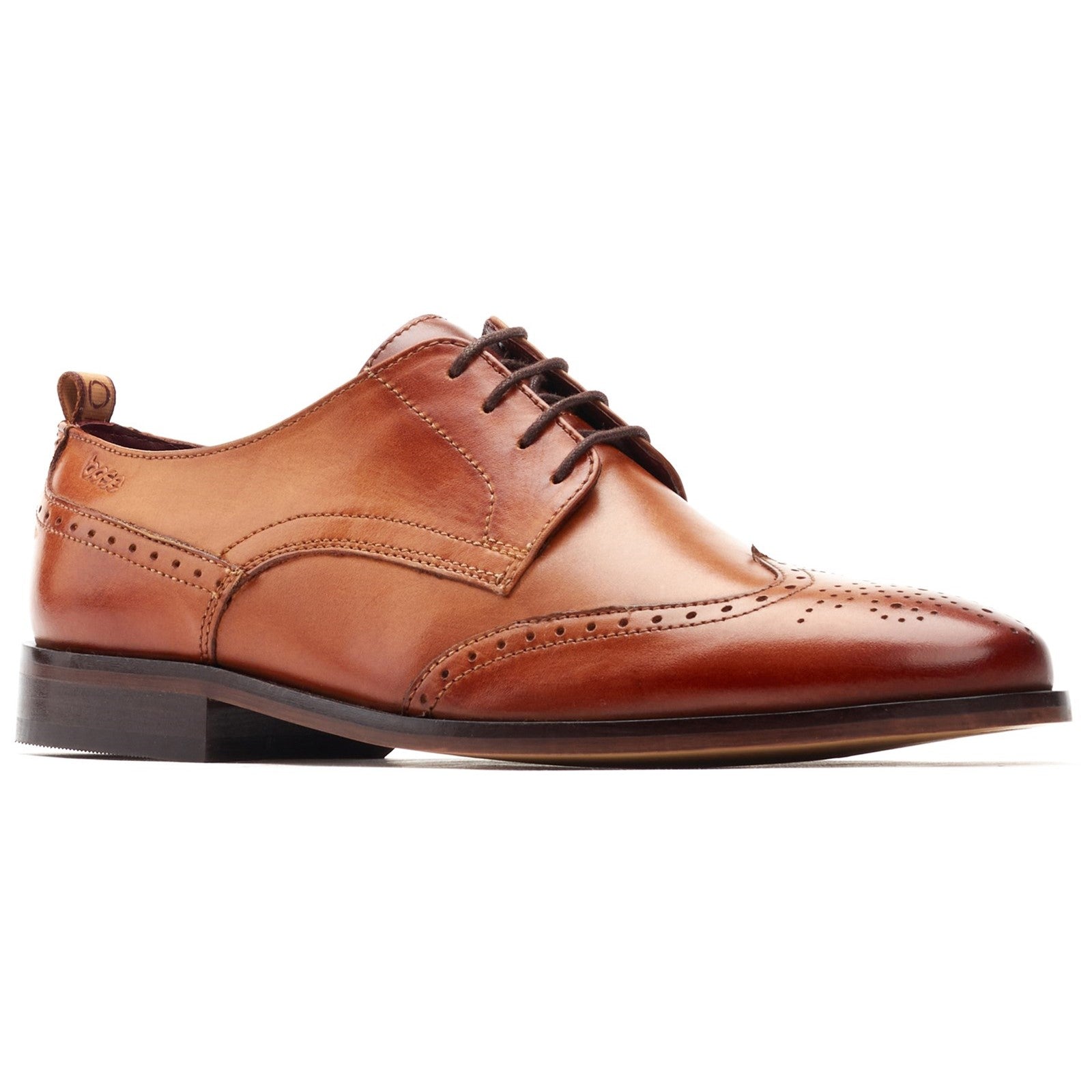 Base London Branson Lace Up Brogue Shoe