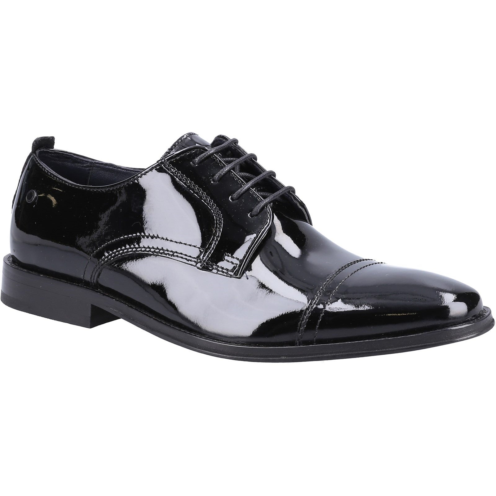 Base London Weller Lace Up Patent Oxford Shoe