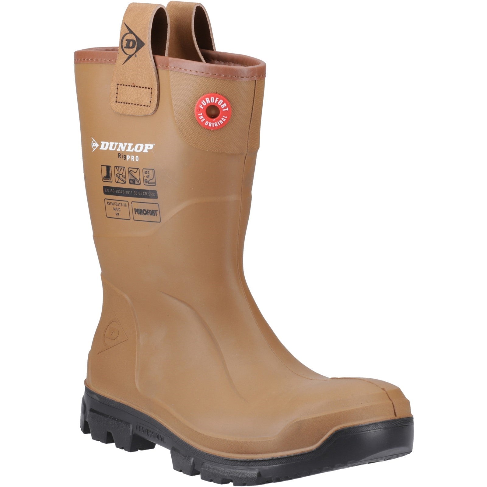 Dunlop Purofort RigPRO Full Safety Wellington Shoes