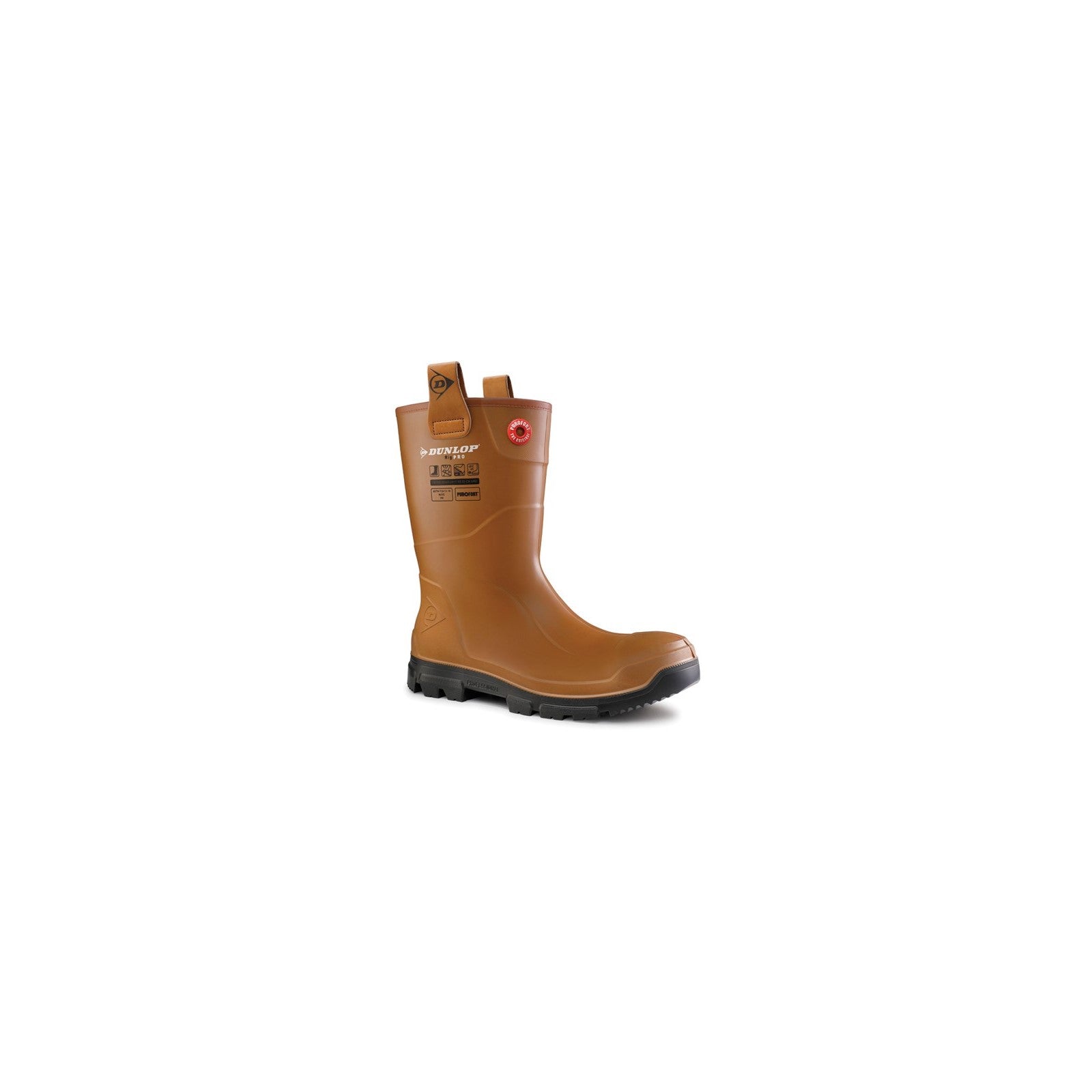 Dunlop Purofort RigPRO Full Safety Fur lining Wellington Boots