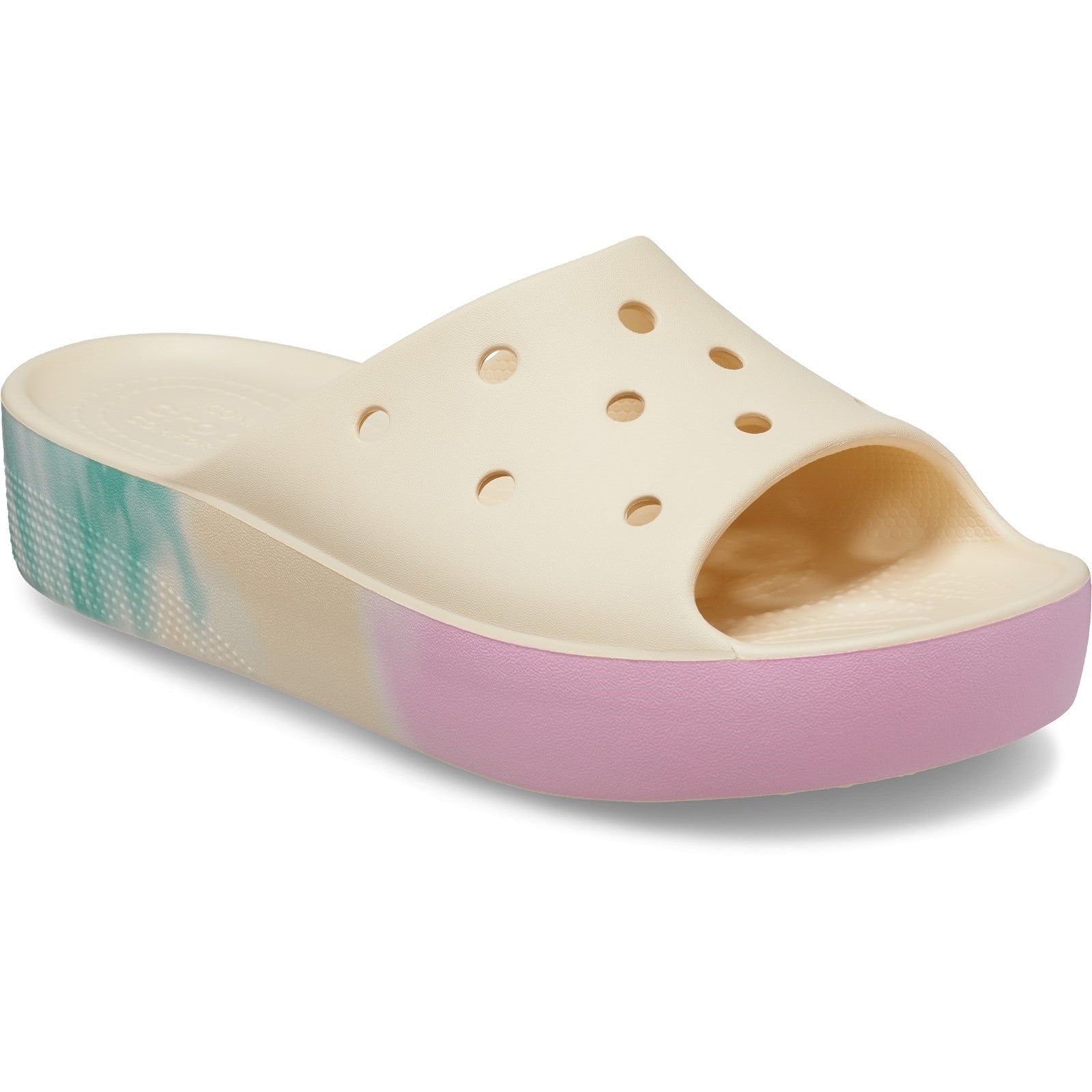 Crocs Classic Platform Ombre Slide Sandals