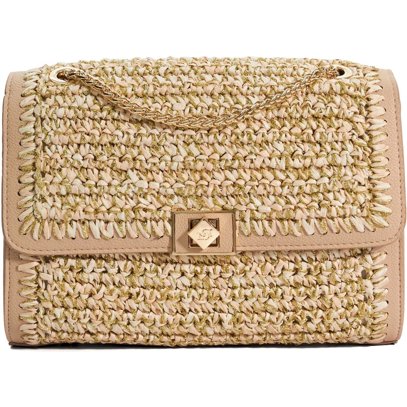 Dune Delphinium Hand Bag