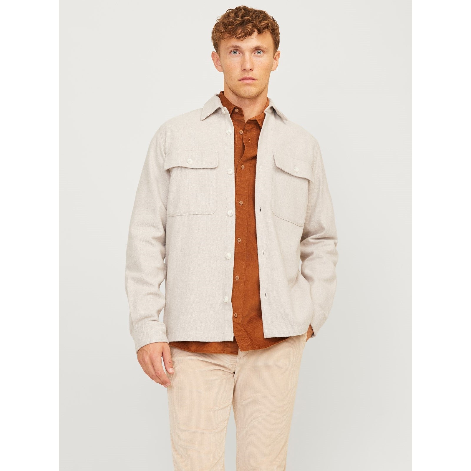 Jack & Jones Raymond Melange Long Sleeve Shirt Shoes
