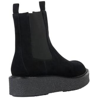 Geox ELIDEA Women's Suede Ankle Boots Black