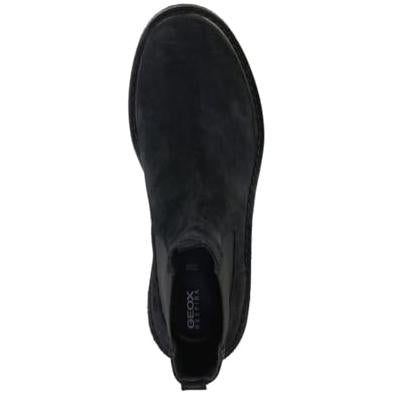 Geox ELIDEA Women's Suede Ankle Boots Black