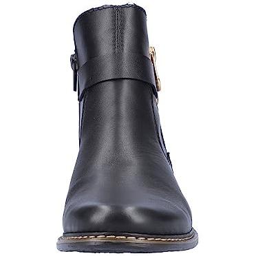 Rieker Antistress Womens Black Leather Ankle Boot Z4959 Boots