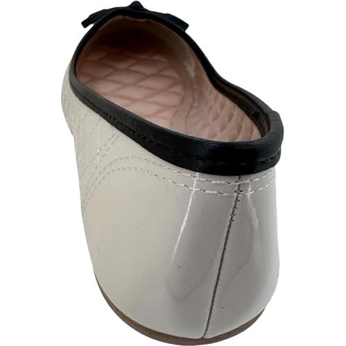 Miss Shoes Quilted Ballet Flat With Flats