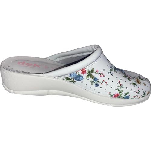 Miss Shoes Floral Clog Sandals
