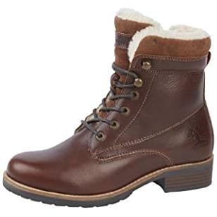 Woodland L032DB Leather Lace-Up Country Boots