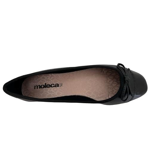 Miss Shoes Square Toe Patent Ballet Flats