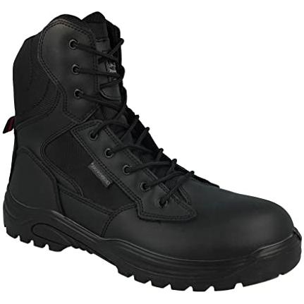 Groundwork Steel Toe Cap Combat Tactical Safety Ankle Boots Security Military Police Boot GR38