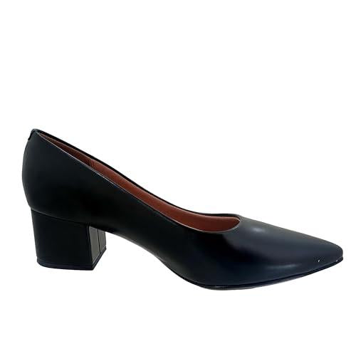 Miss Shoes Pointed Toe Block Heels