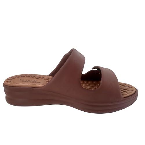 Miss Shoes Twin Adjustable Buckle Open Sandals