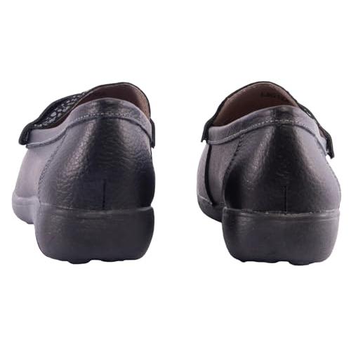 Miss Shoes Reptile Print Saddle Tassel Flats