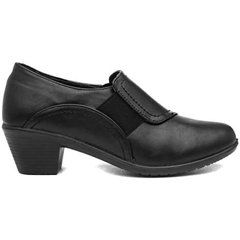Cushion Walk Louise Womens Black Heel Shoes