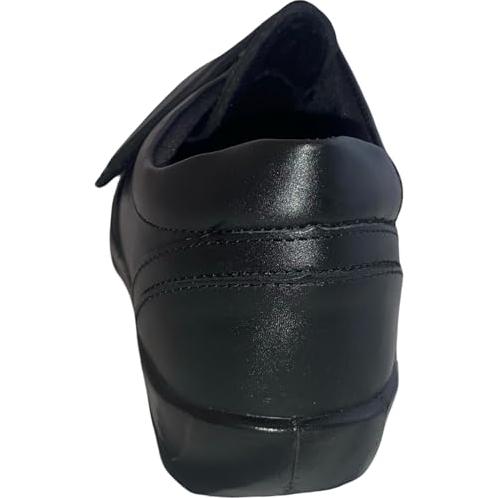 Miss Shoes X Wide Touch Fastening Flats