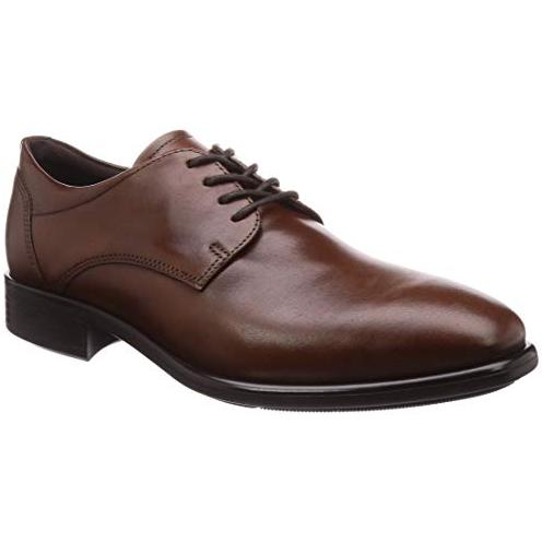Ecco Citytray Plain Toe Tie Trainers