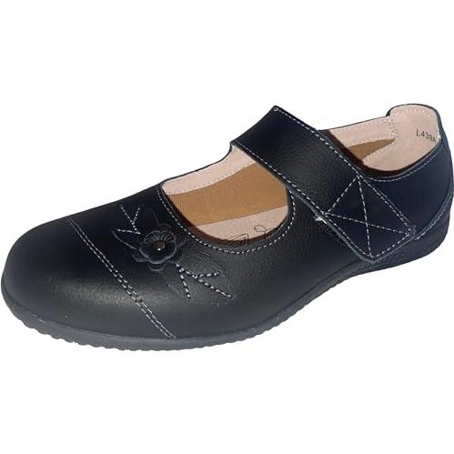 Miss Shoes Touch Fastening Flower Bar
