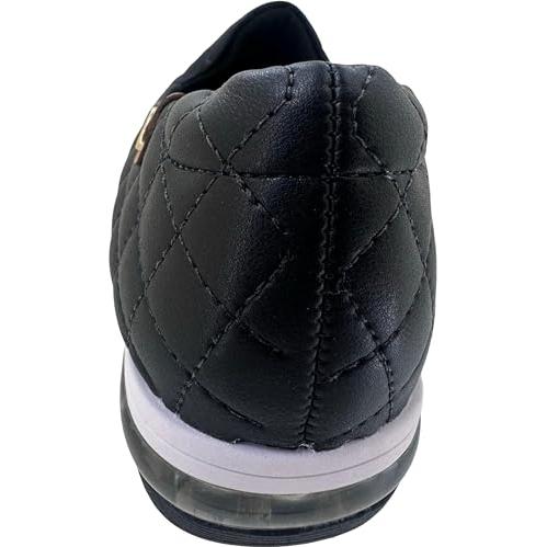 Miss Shoes Ultra Comfort Quilted Slip Sandals
