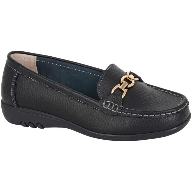 Miss Shoes Saddle Loafer Flats