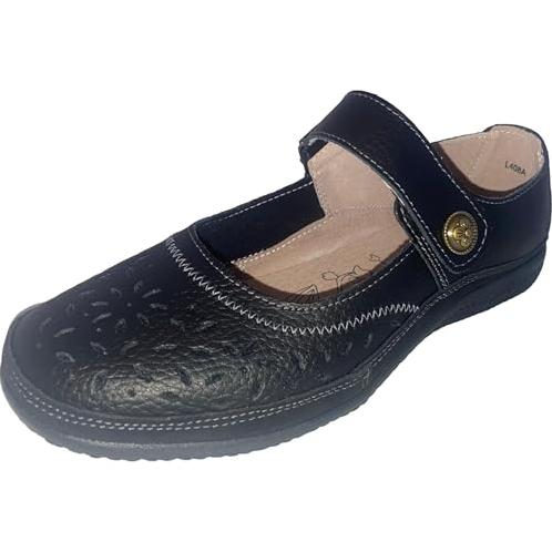 Miss Shoes Comfort Mary Janes Flats