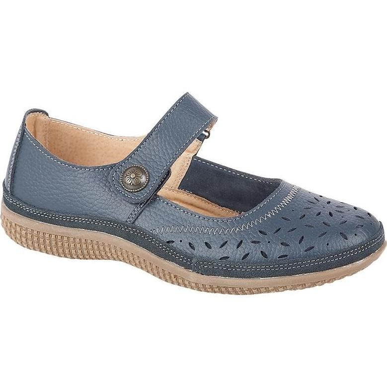 Miss Shoes Comfort Mary Janes Flats