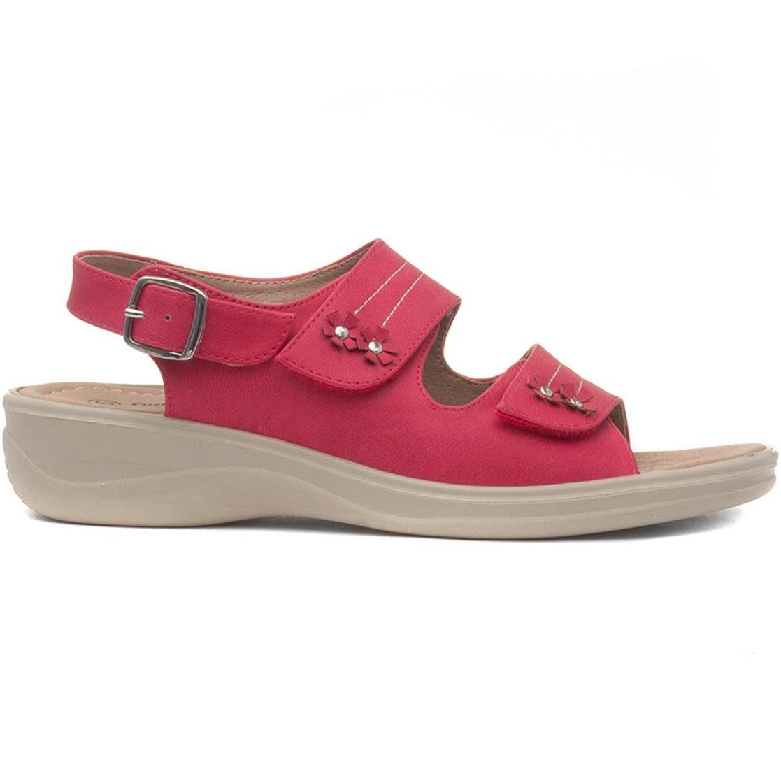 Cushion Walk Samantha Womens Black Sandal Sandals