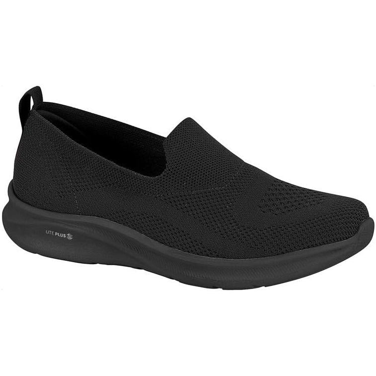Miss Shoes All Black Work Loafers
