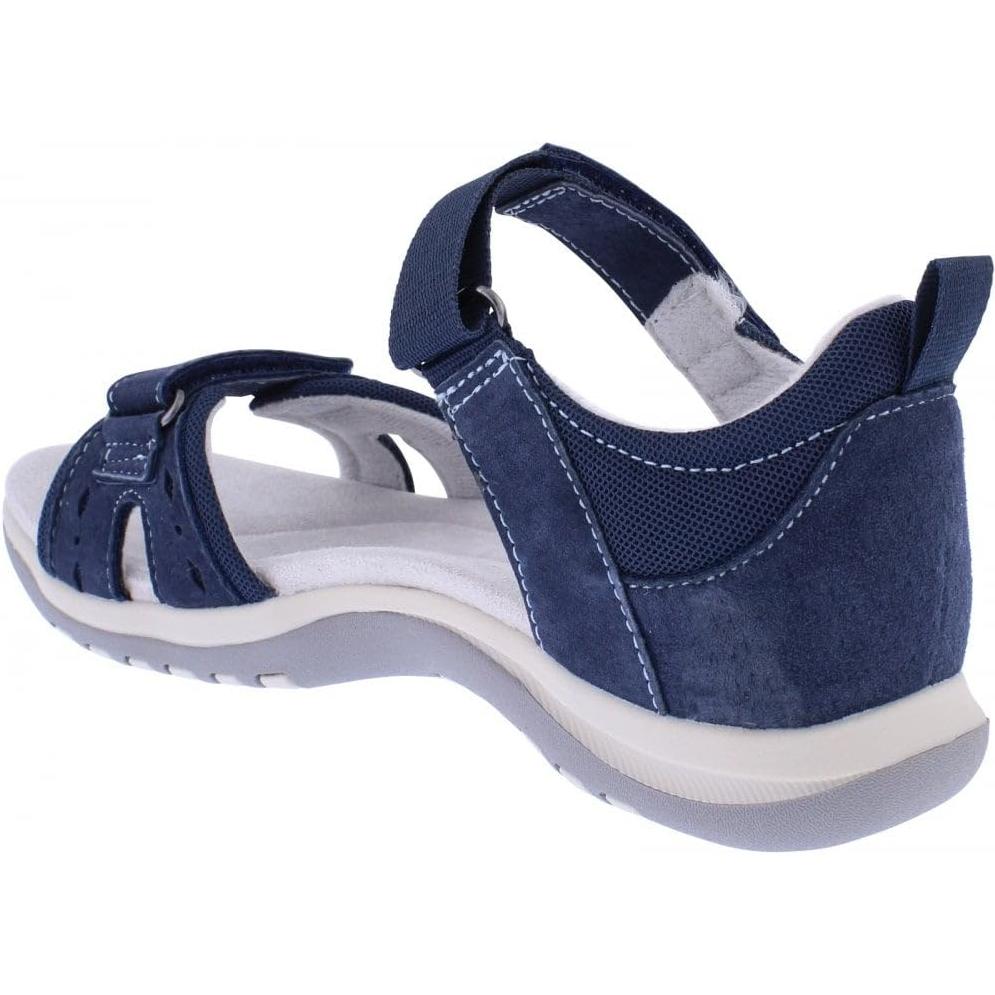 Free Spirit Womens Savannah Double Strap Riptape Sandals 41152
