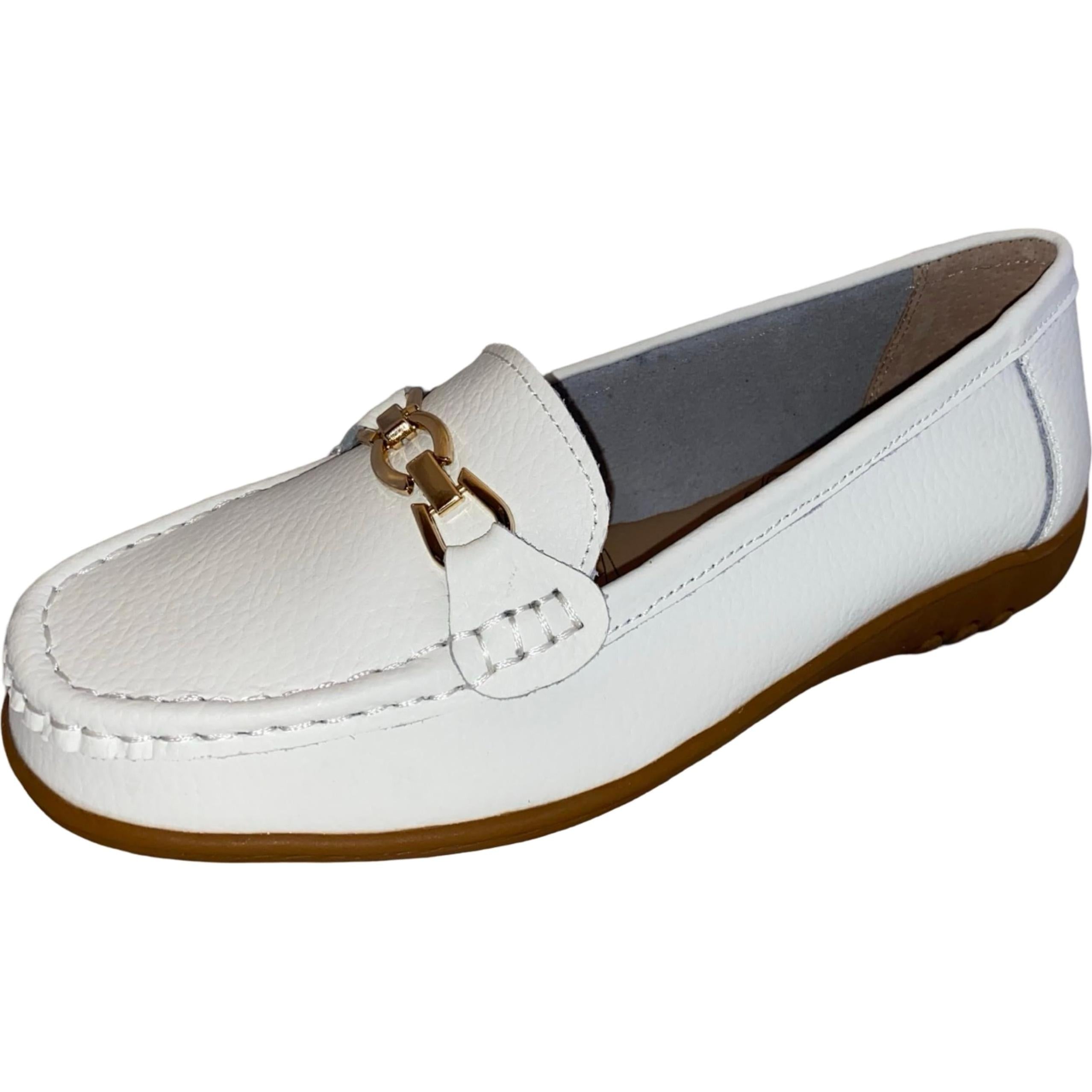 Miss Shoes Saddle Loafer Flats