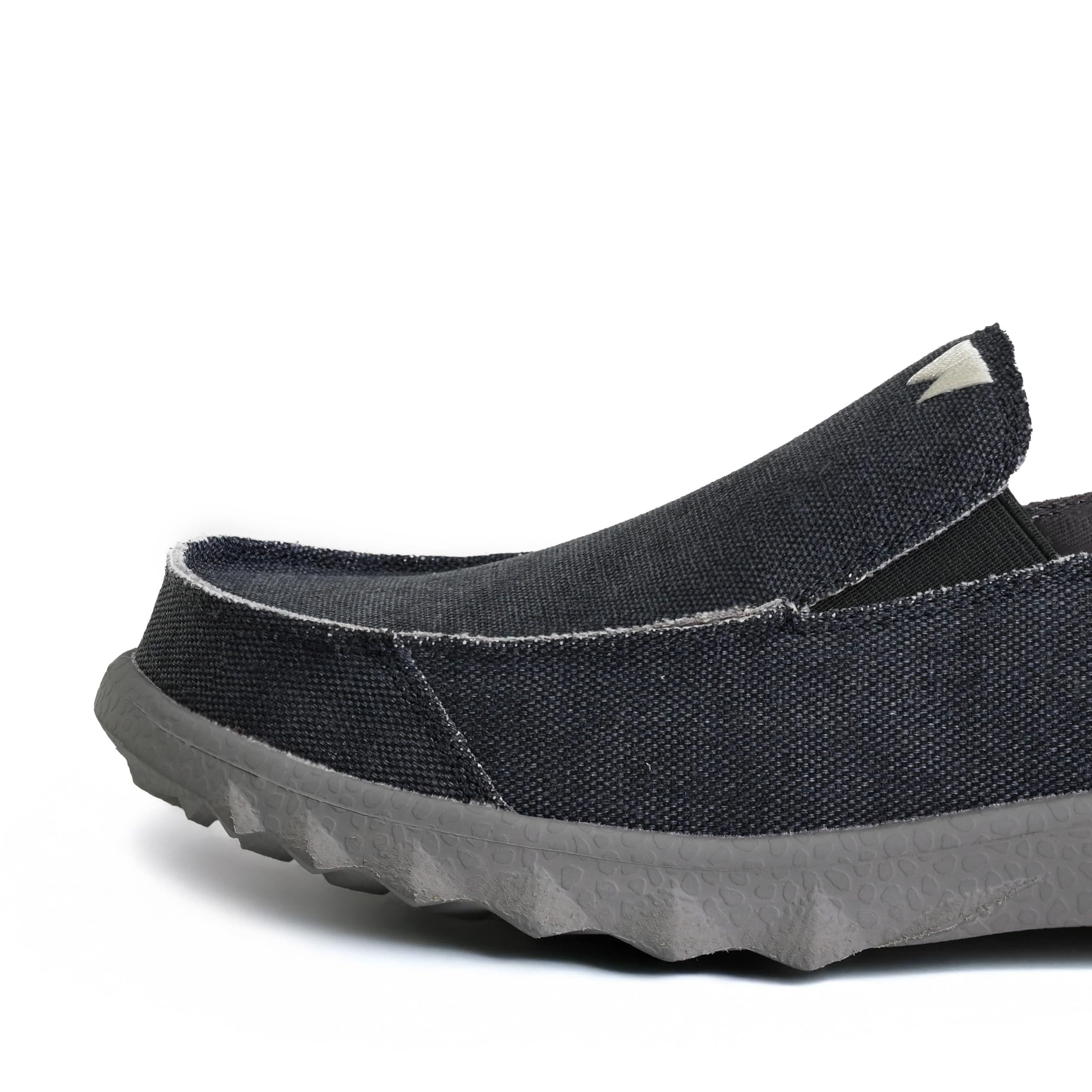 Kickback Couch Classic Men's Slip-On or Slide in Canvas Loafers Shoes