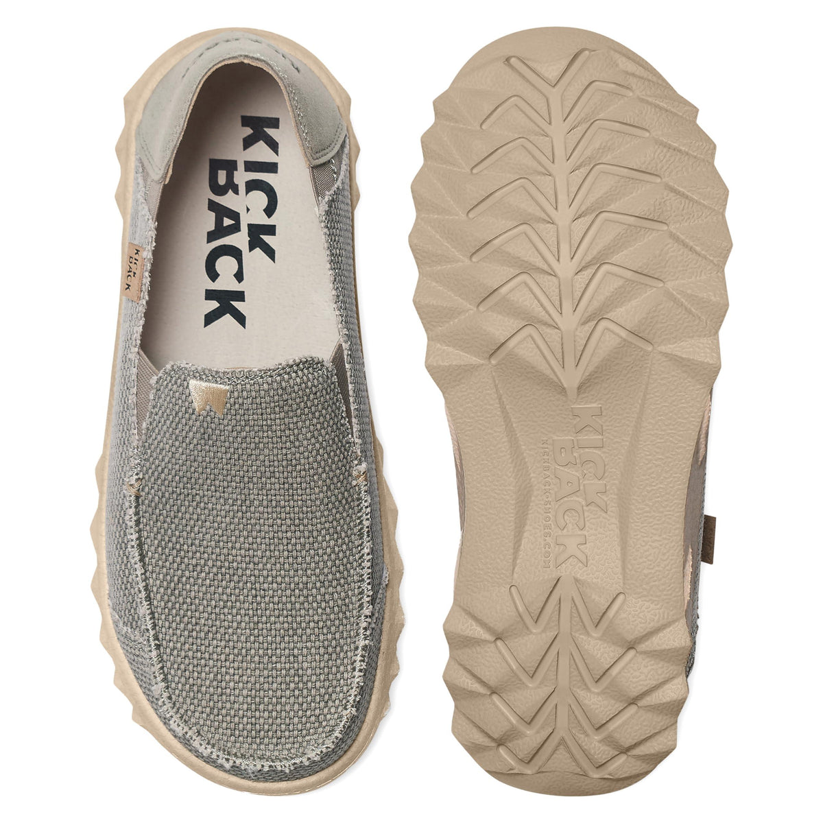 Kickback Couch Classic Men’s Canvas Slip On Loafers K10212012 Shoes