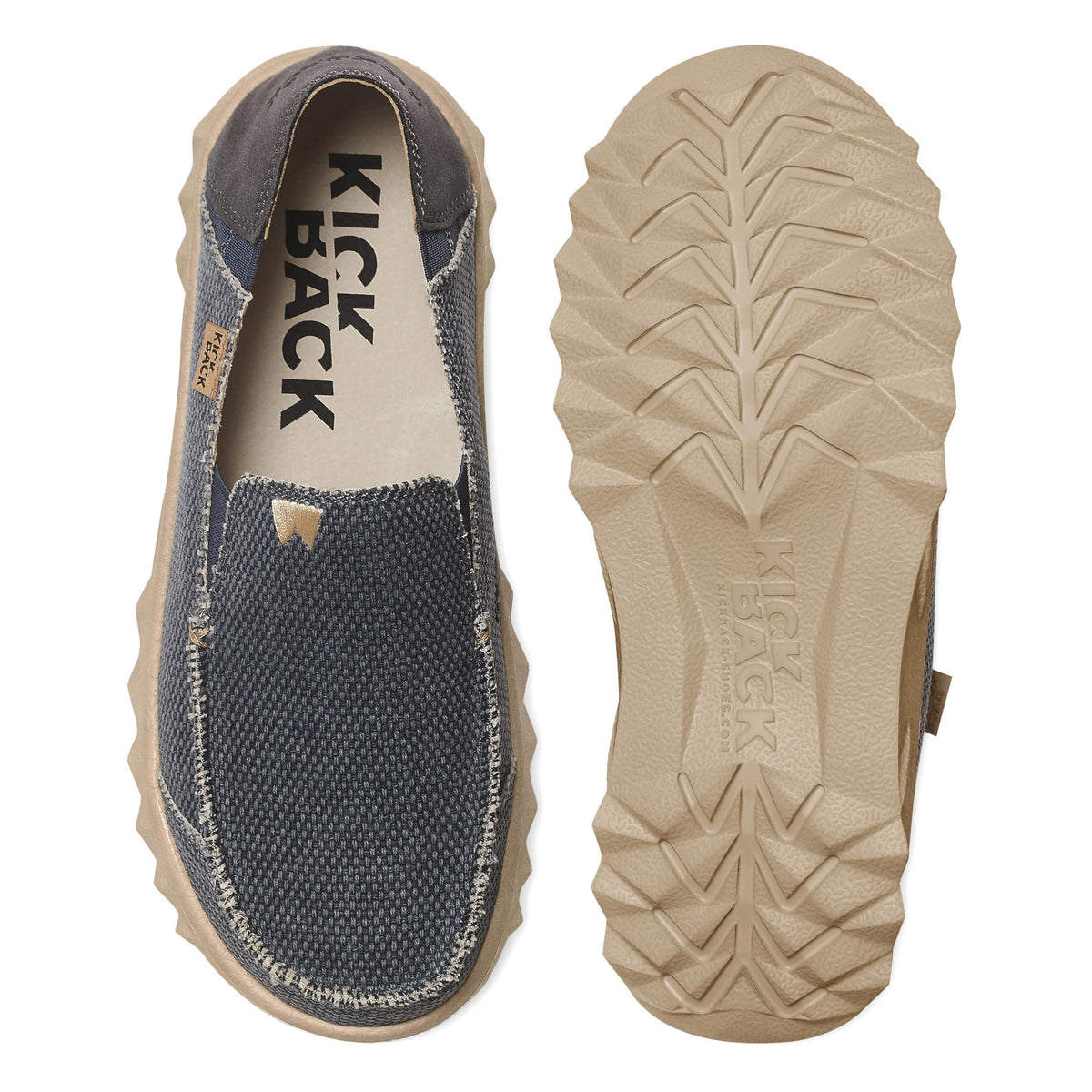 Kickback Couch Classic Men’s Canvas Slip On Loafers K10212012 Shoes