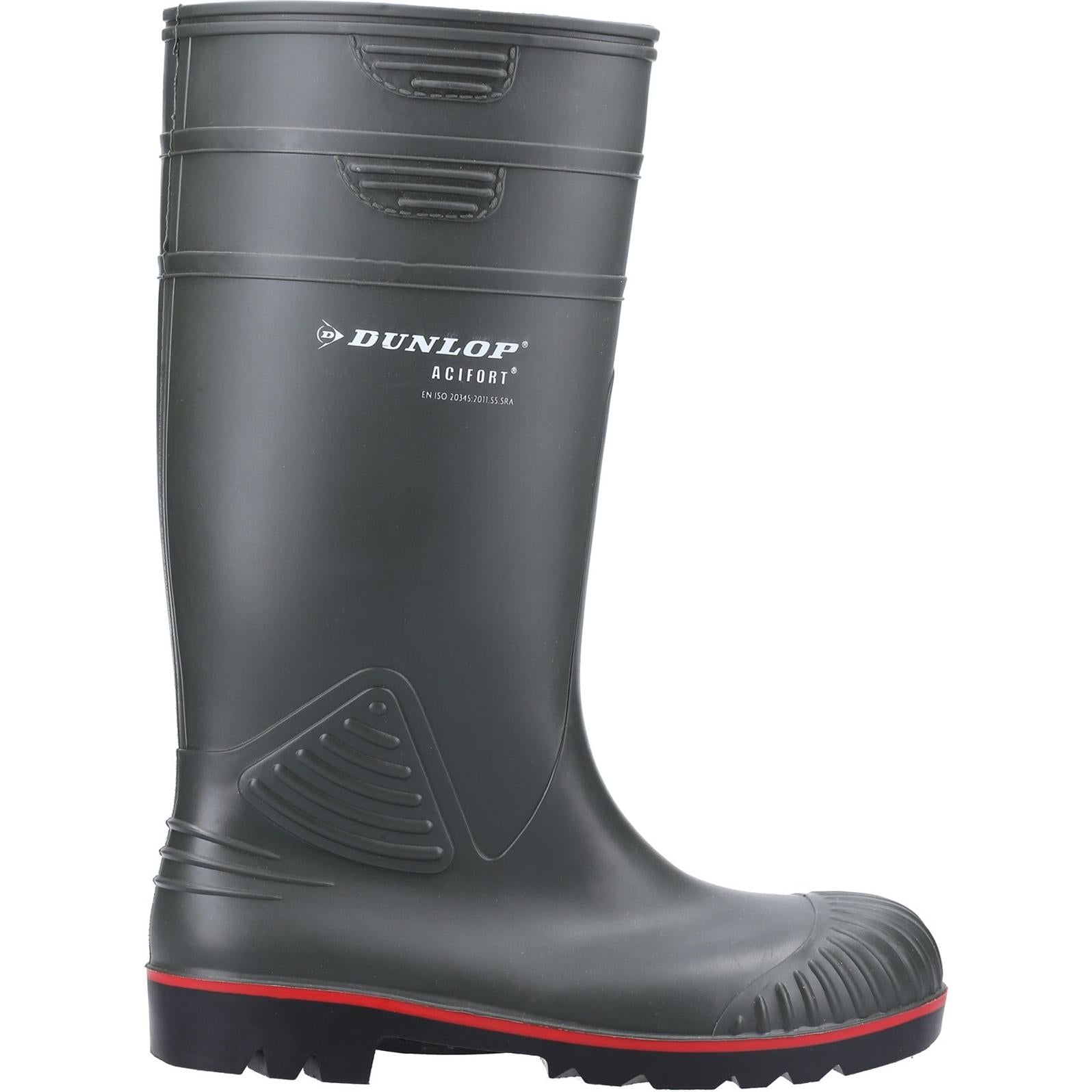 Dunlop Acifort Heavy Duty Full Safety Wellington Shoes