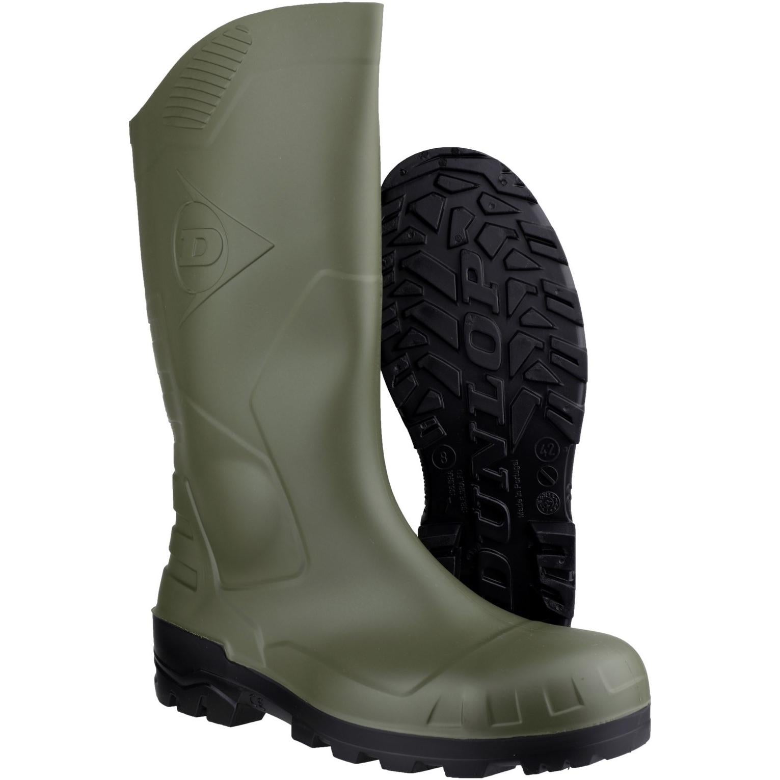 Dunlop Devon Full Safety Wellington Boots