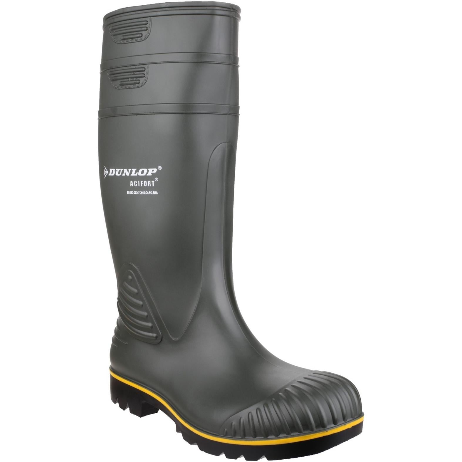 Dunlop Acifort Heavy Duty Non Safety Wellington Boots