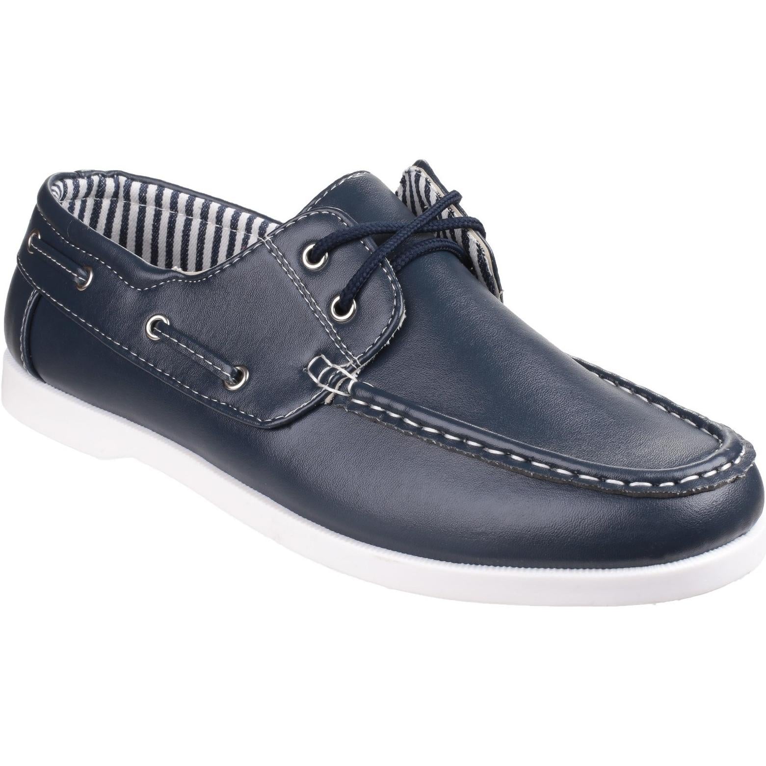 Fleet & Foster Falmouth Lace Up Boat Shoe