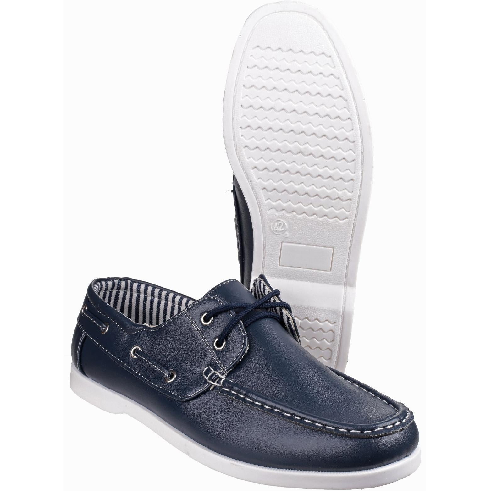 Fleet & Foster Falmouth Lace Up Boat Shoe