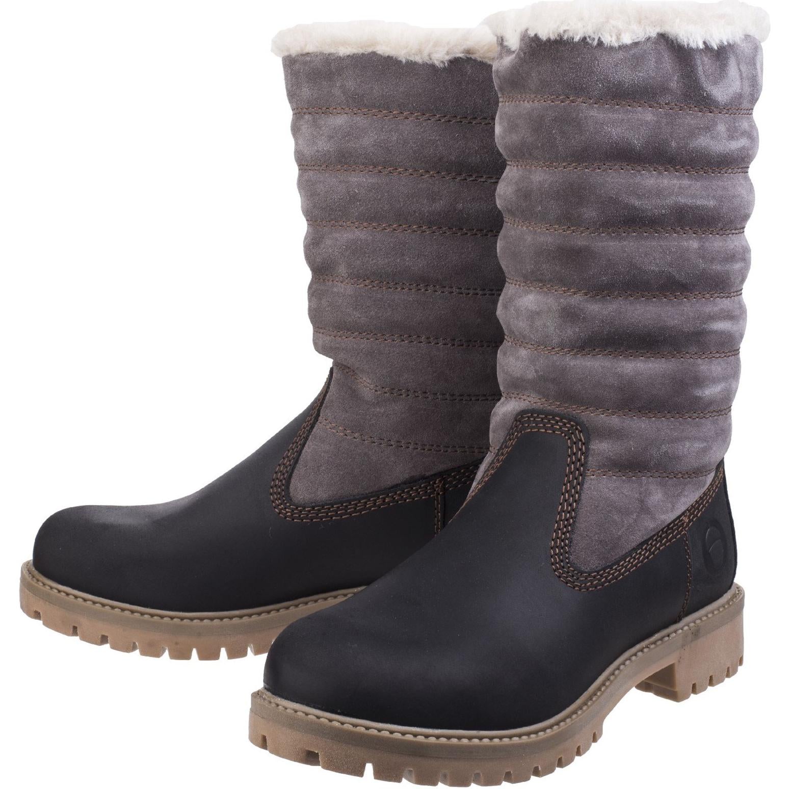 Cotswold Ripple Zip Up Boot