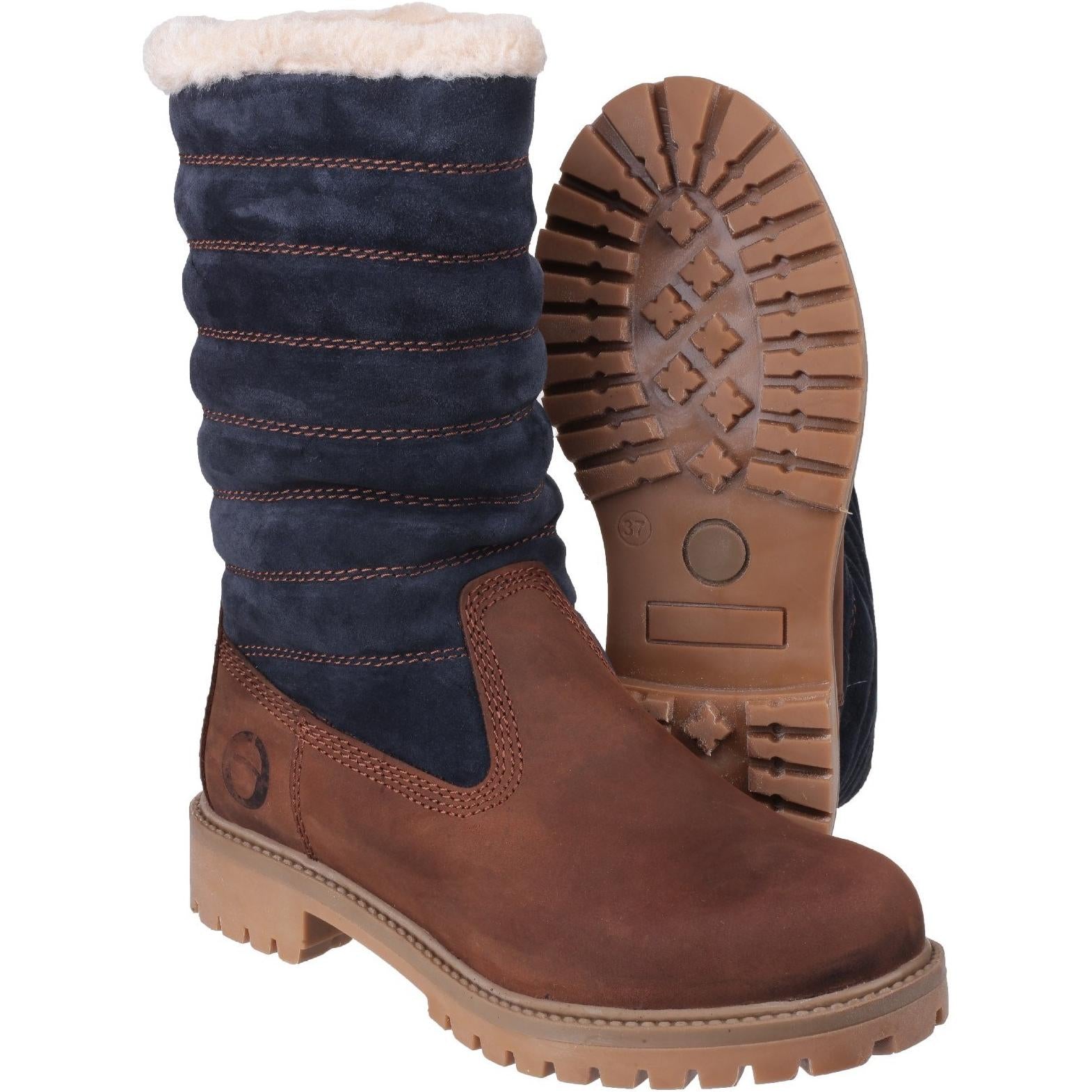 Cotswold Ripple Zip Up Boot