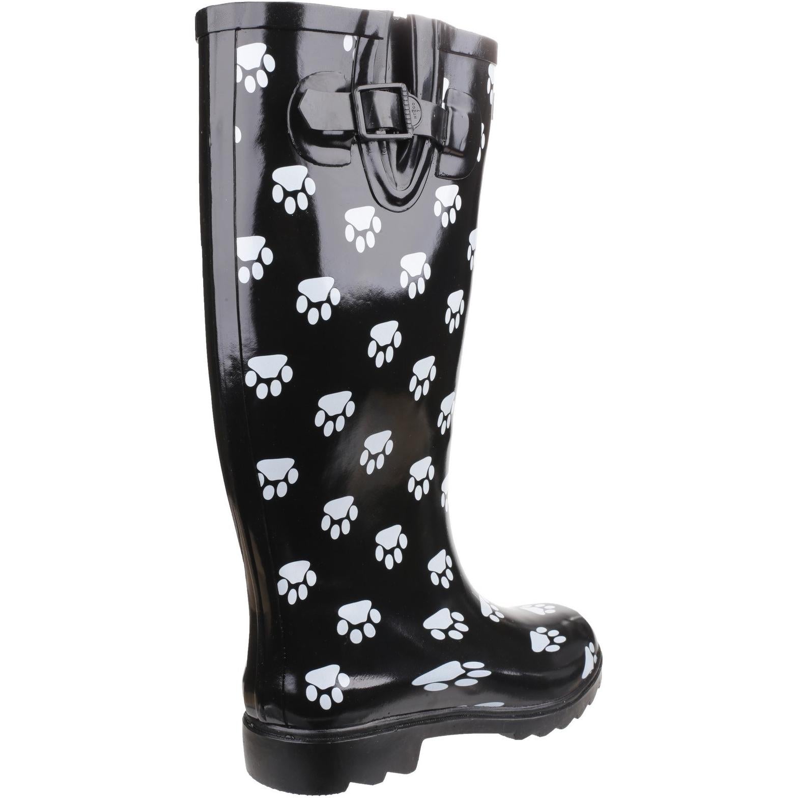 Cotswold Dog Paw Wellington Boots