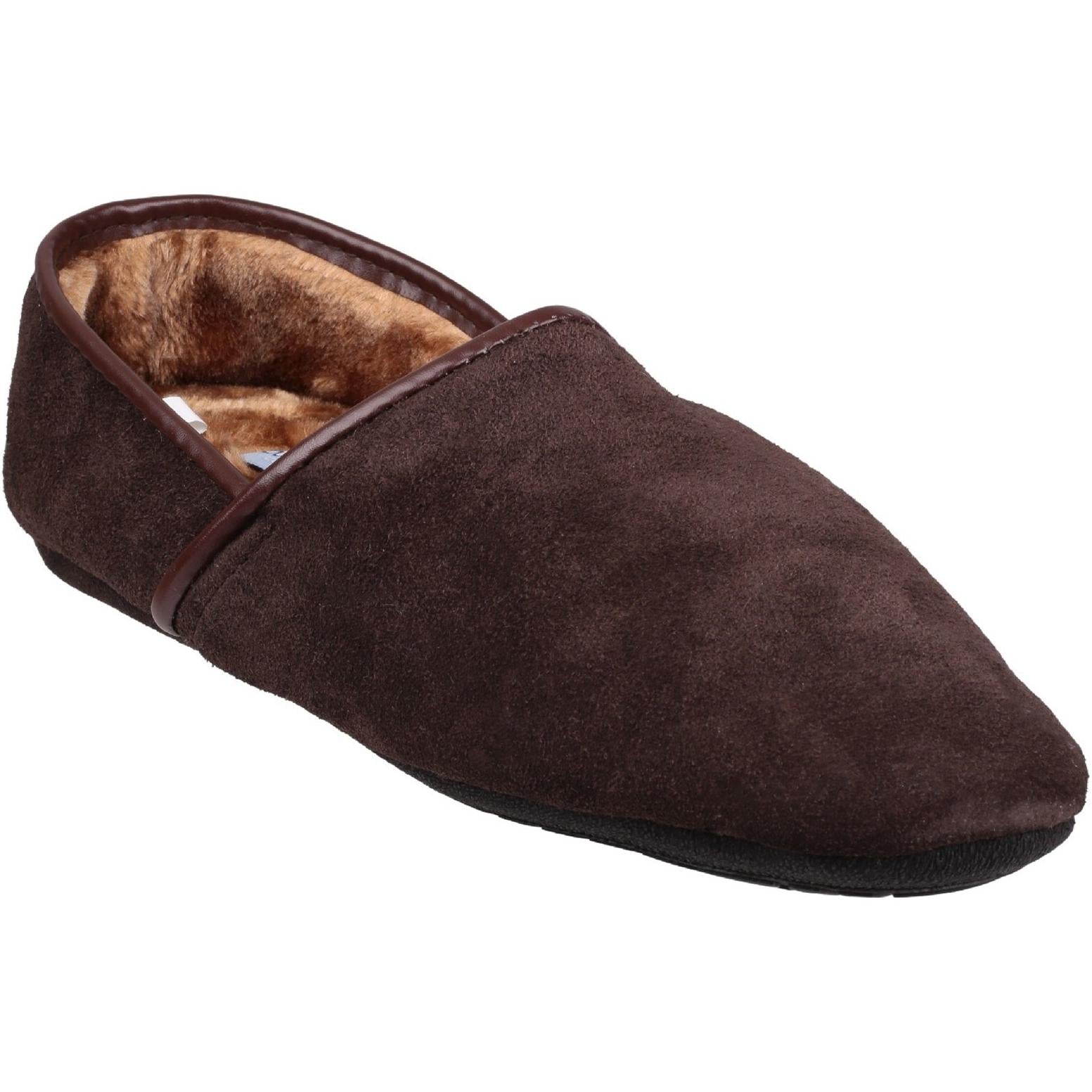 Mirak David Suede Slip On Slipper